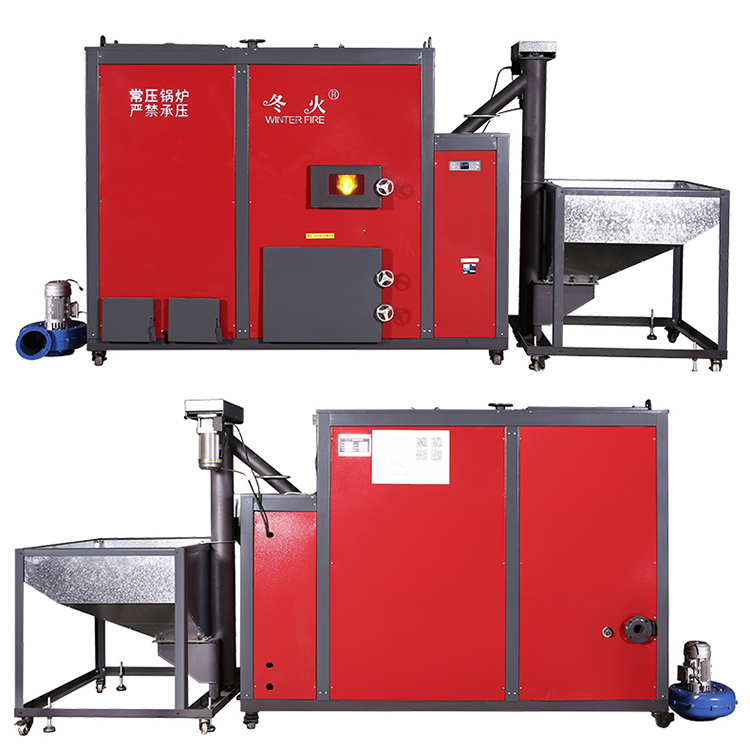 108kW Big Commercial Automated Wood Pellet Biomass Boiler