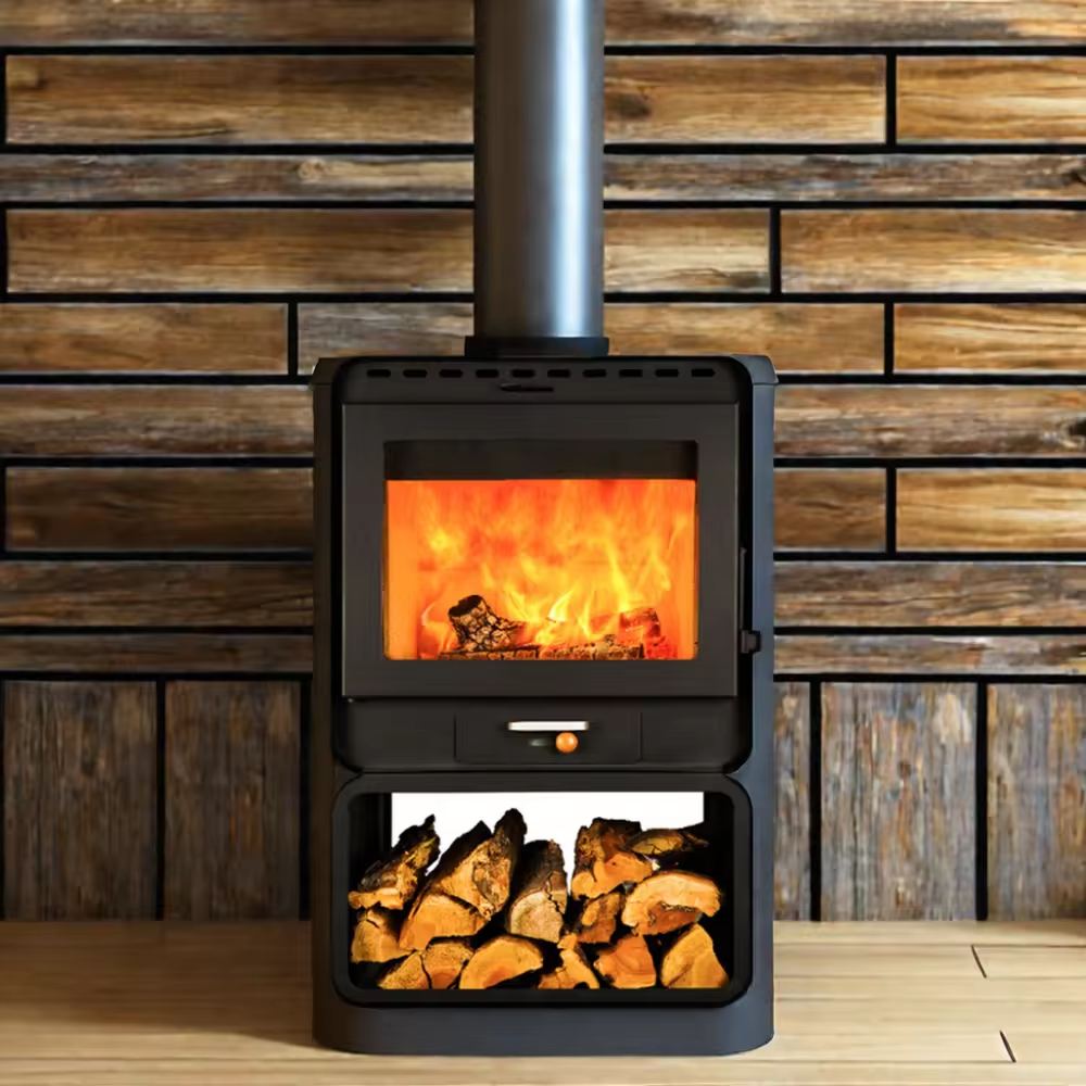 High Quality Durable Use Domestic Europe Stype Wood Fireplace Stove