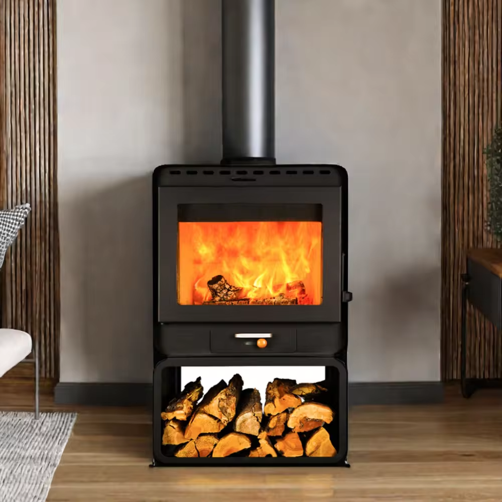 High Quality Durable Use Domestic Europe Stype Wood Fireplace Stove