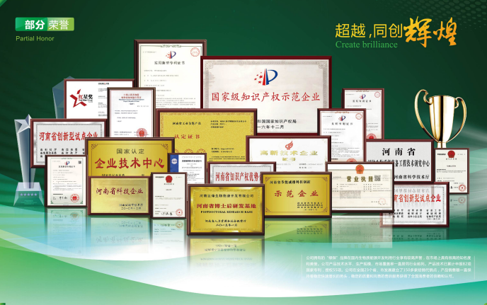 Honors of company innovation