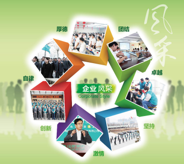 The demeanor of company employees