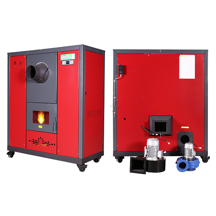 51kW Air-heating Biomass Pellet Stove For Workshop And Farm