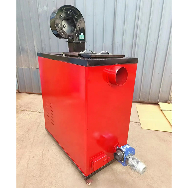 45kW Automatic Feeding Dustless Customized Color Biomass Pellet Stove