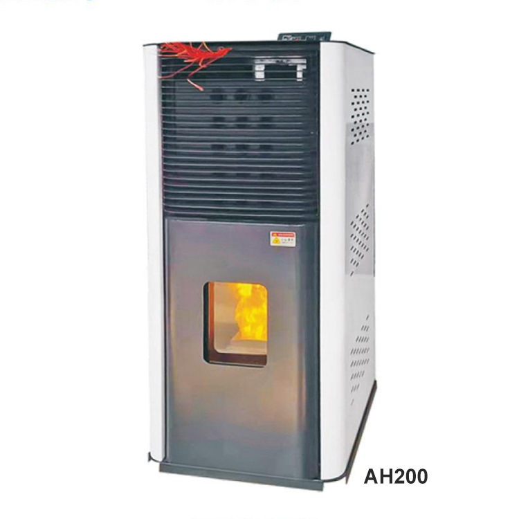 Fully Automatic Stainless Steel Wood Pellet Stove With Fan