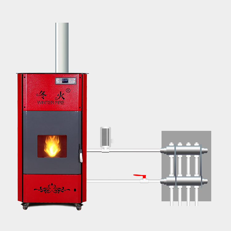 10kW Automatic Low Power Consumption Biomass Boiler