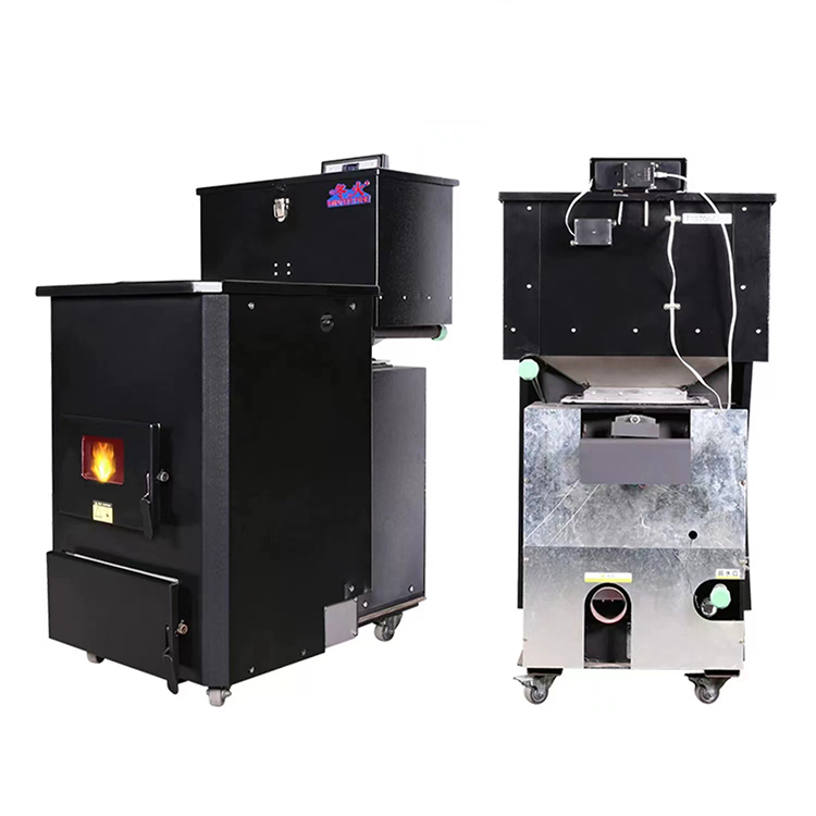 15kW Bio-pellet Heating Furnace Cook Stove