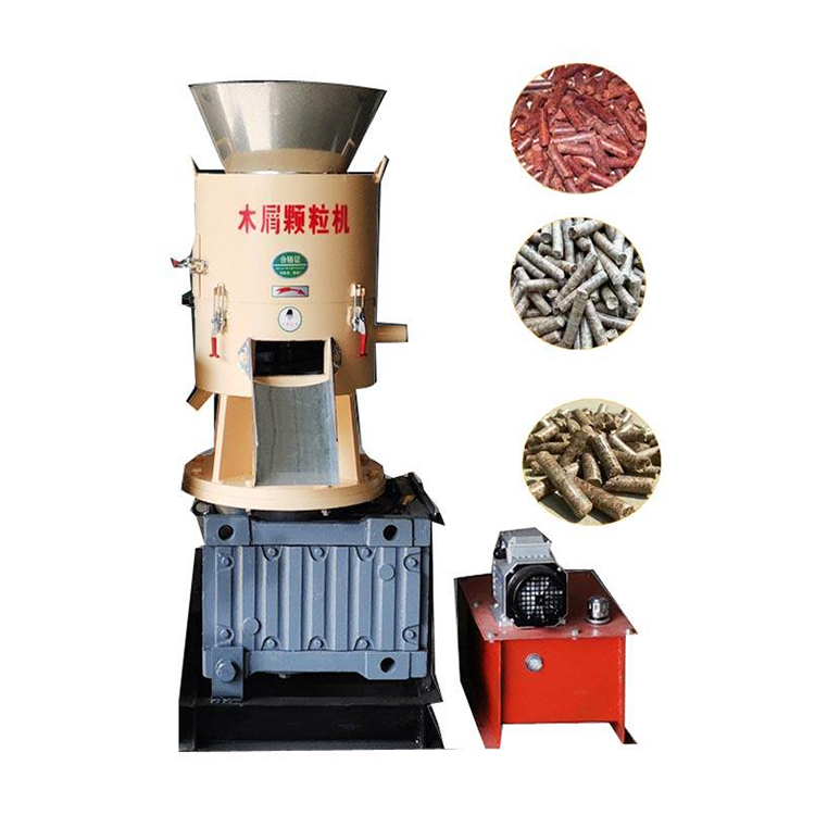 Pellet Maker Flat Die Type Wood Pellet Mills Press With Grinder