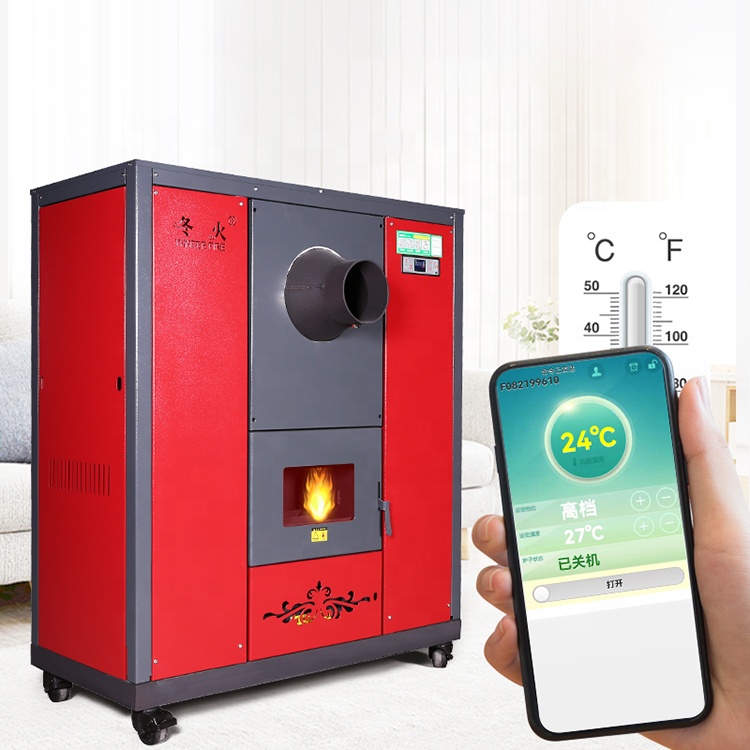 Air Heating Pellet Stove