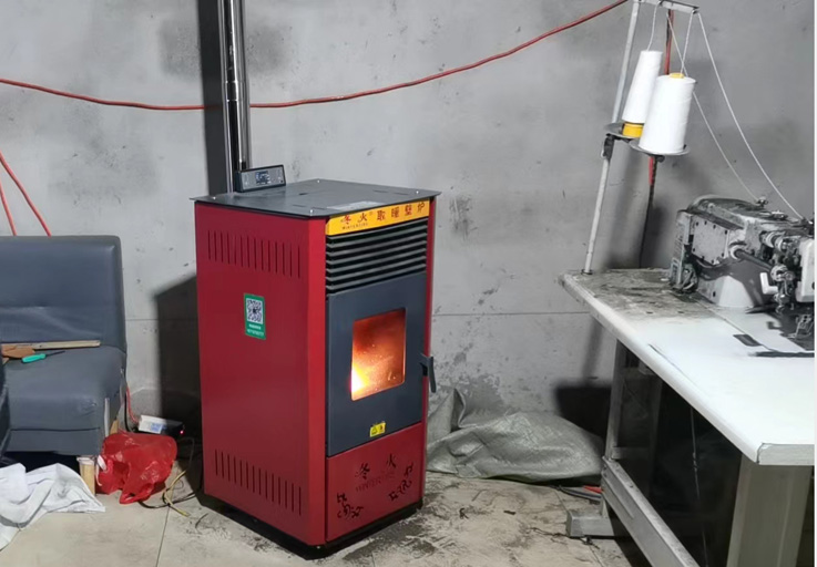 Biomass pellet furnace