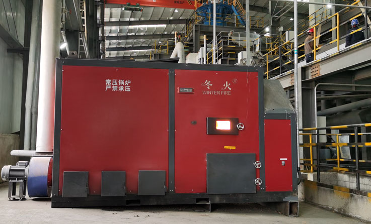 Biomass pellet furnace