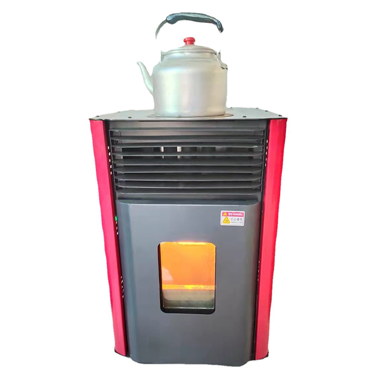 10kW Automatic cutting Wholesale Boiling water Wood Pallet Heating Coal Wood Fire Stove Freestanding Fireplace Stove