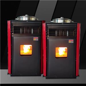 10kW air heat Wholesale Boiling water Wood Pallet Heating Biomass particles Fire Stove Freestanding Fireplace Stove