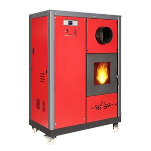 factory price pellet stove biomass wood pellet air heating fireplace smokeless Suitable for heating 260-300 ㎡