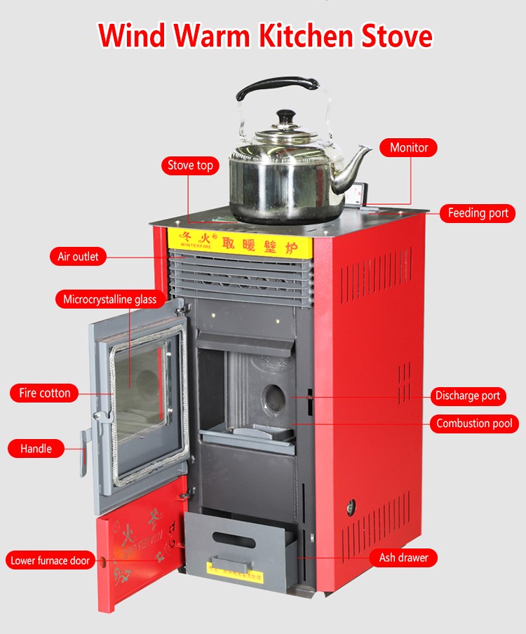 pellet fireplace insert 7 kW pellet stove water heater pellet stove with fan