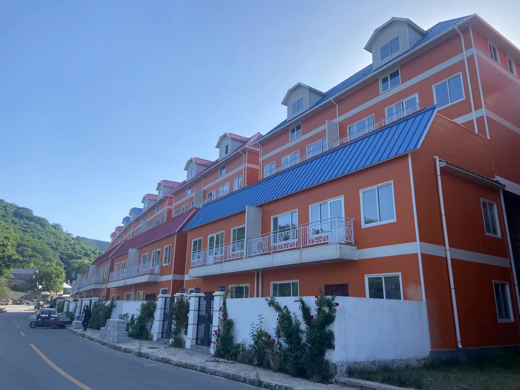 Сельские изолированные коммерческие легкие стальные дома