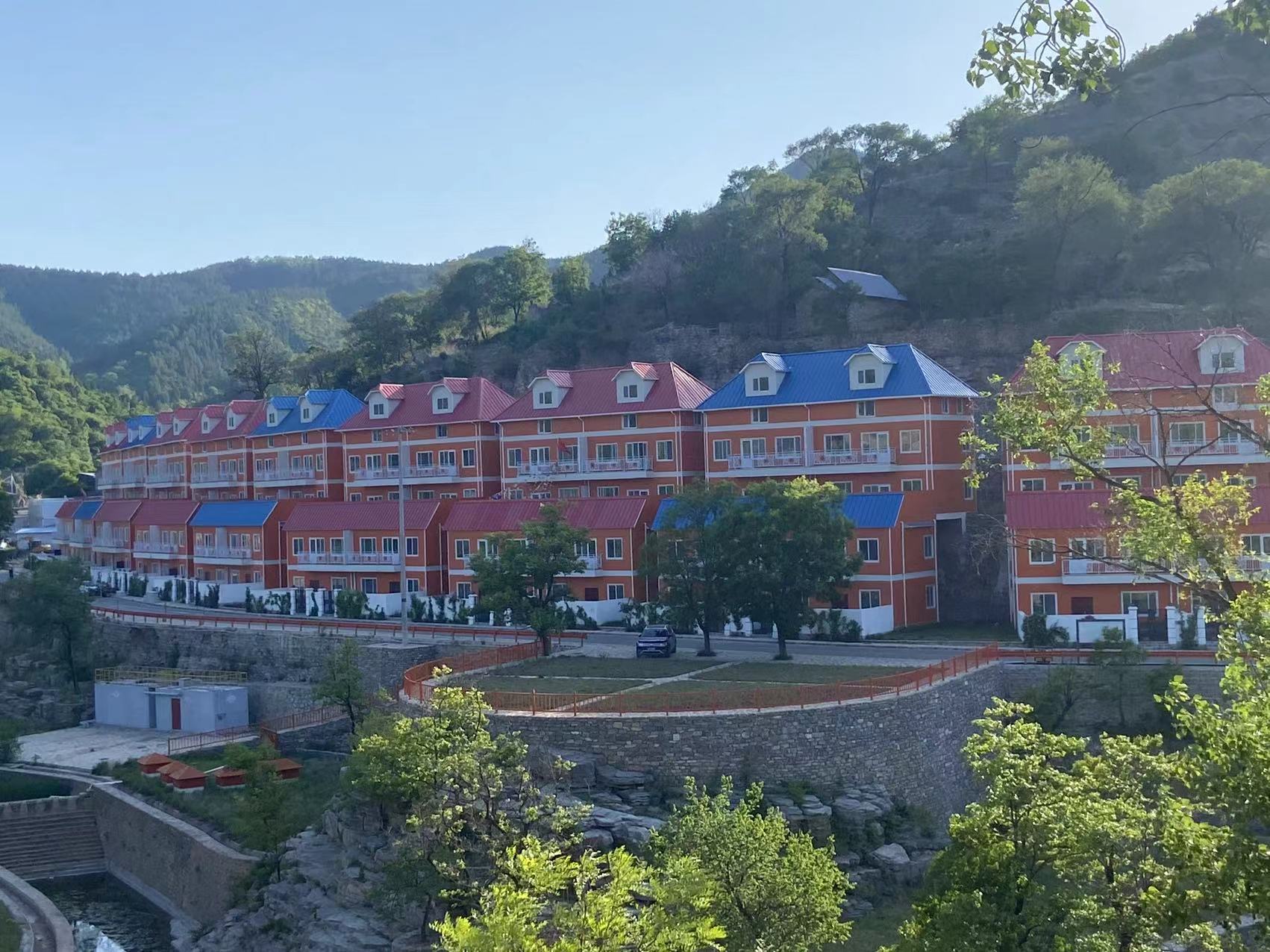 Сельские изолированные коммерческие легкие стальные дома