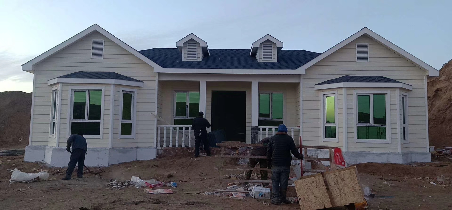 Carcasa ligera de acero respetuosa con el medio ambiente