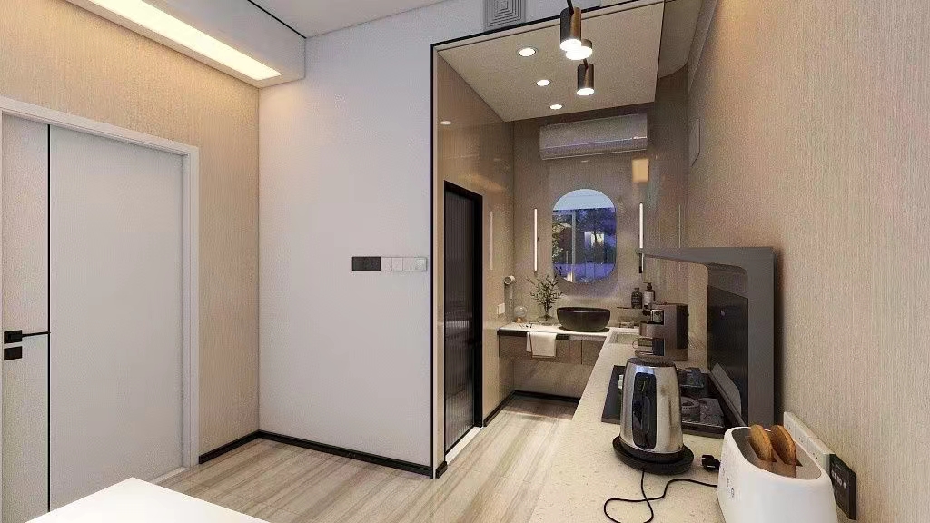 نشاط الإقامة مع عائلة فندق فضاء وحدة منزل