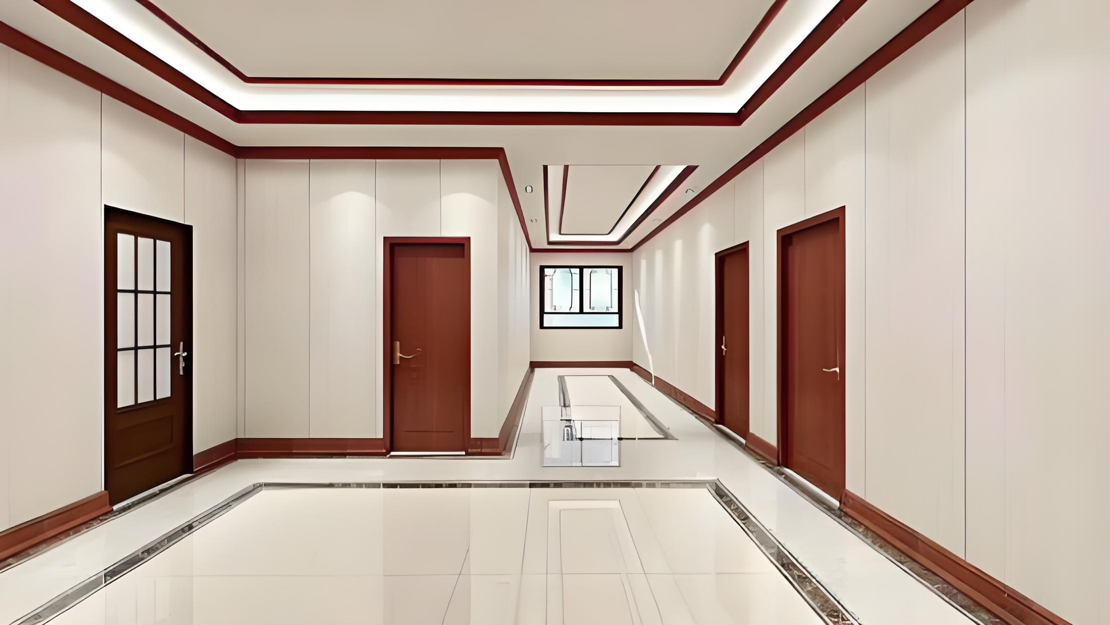 Влагостойкая печатная внутренняя панель из бамбукового древесного волокна