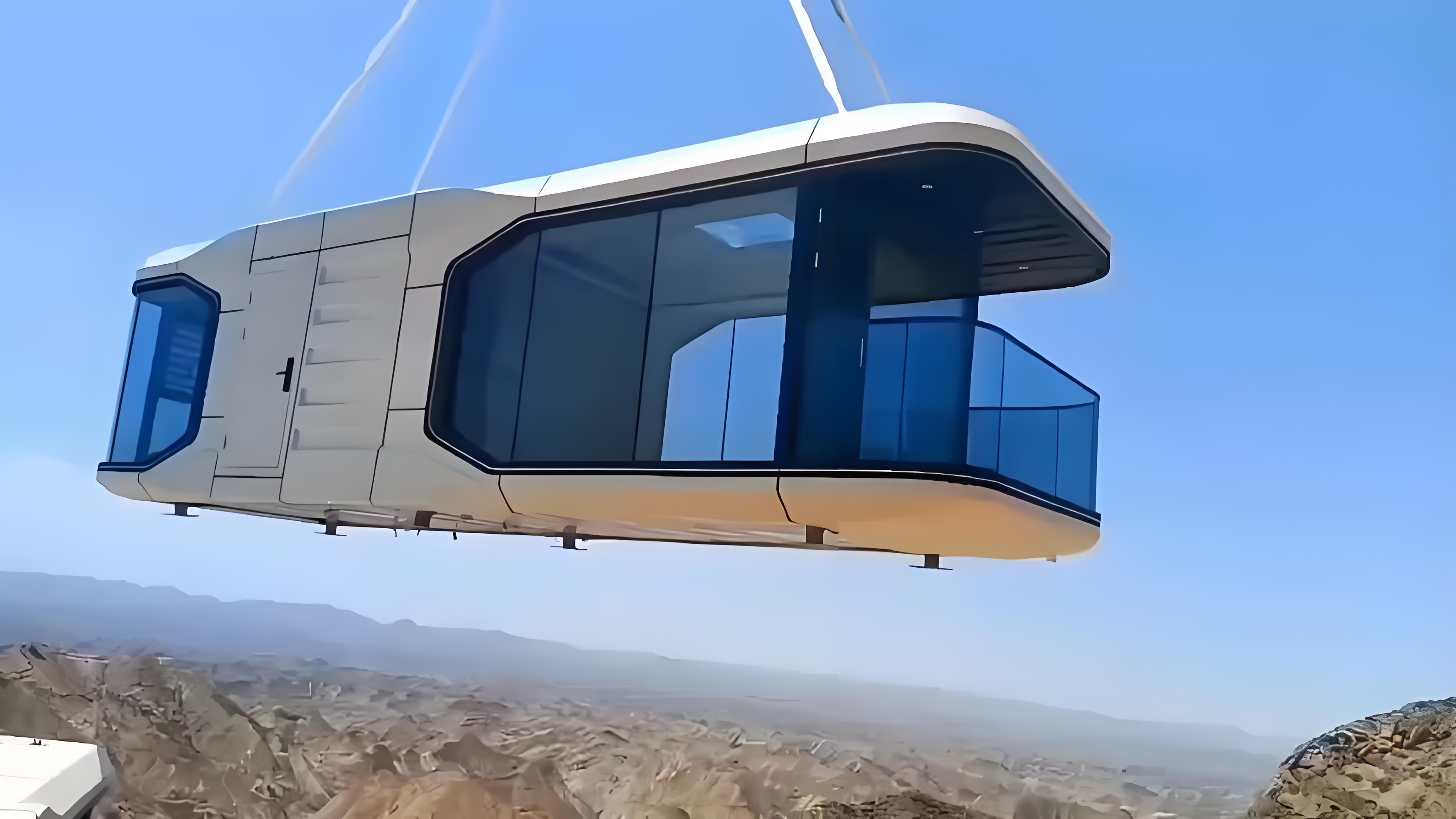 Commercial Space Capsule Houses In Scenic Areas