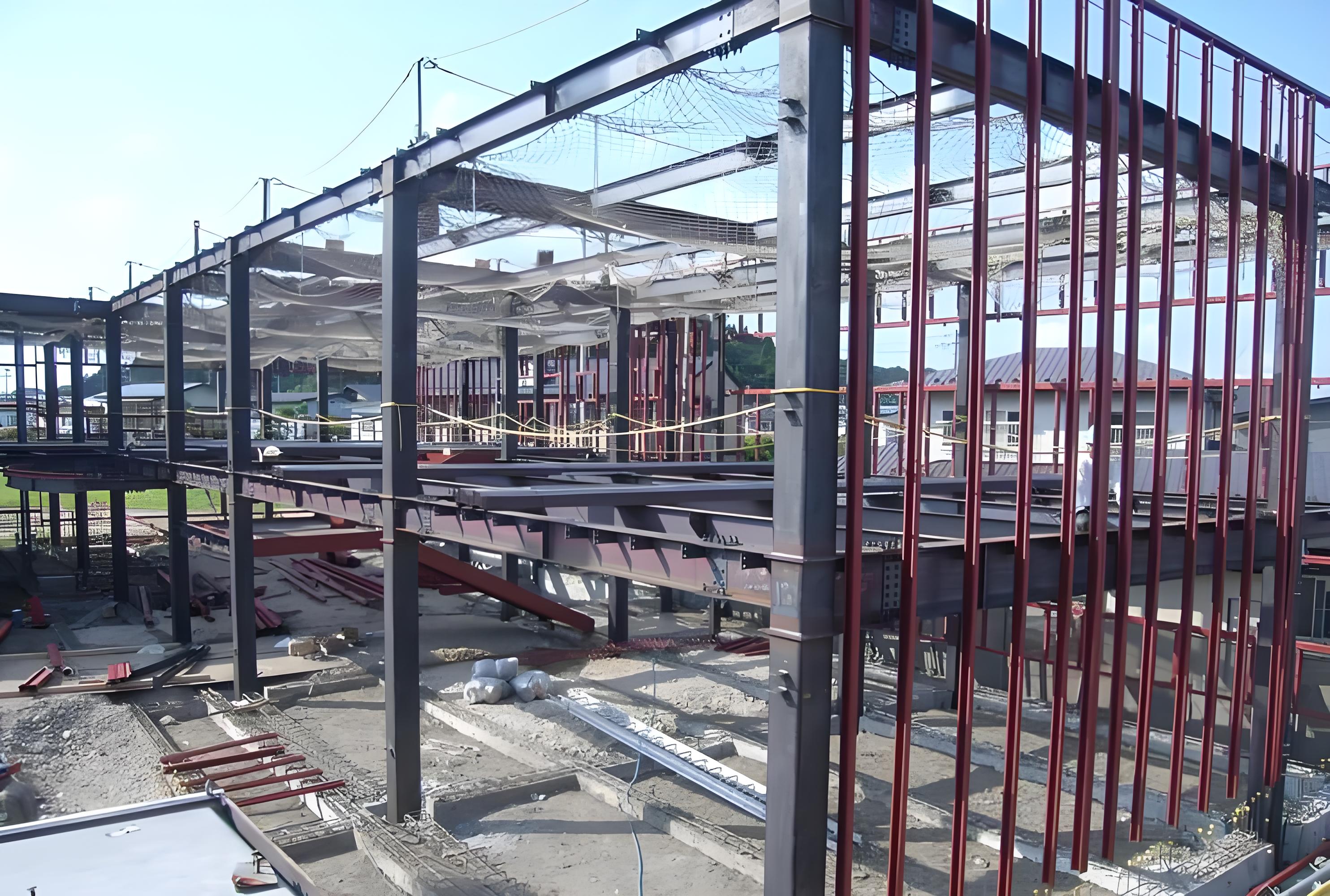 대형 강철 구조물 주택 및 작업장 건물