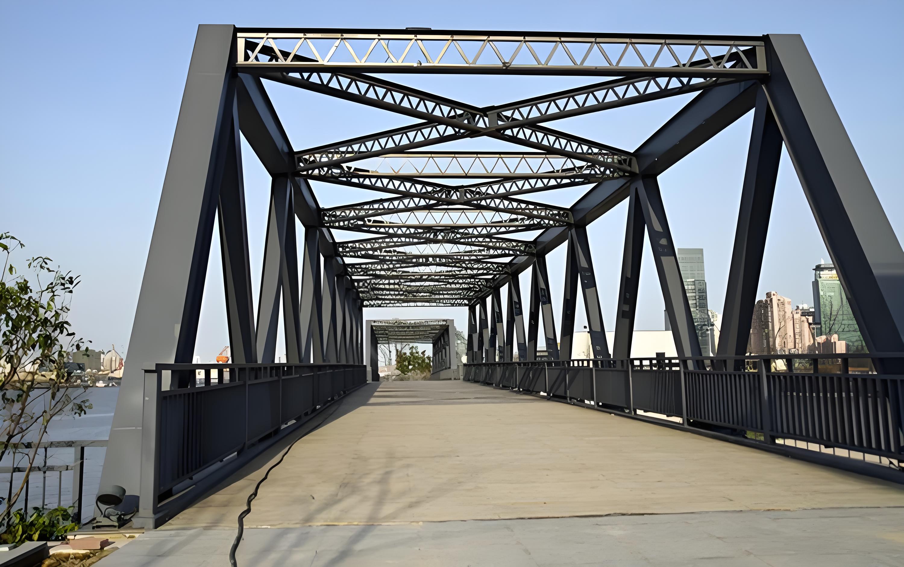 Commercial Bridge Steel Structure Building