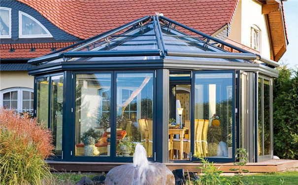 Steel structure sunroom