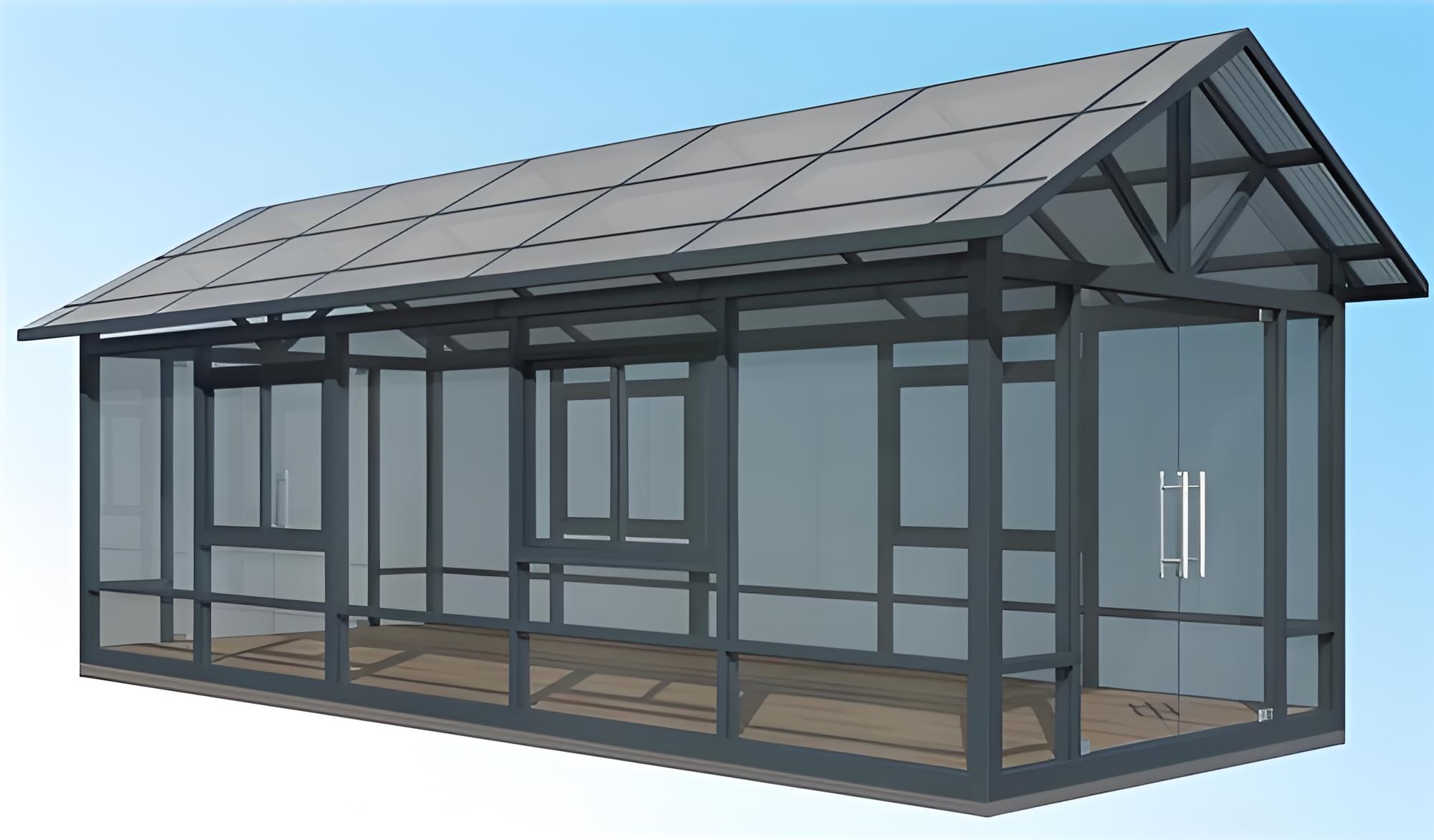 Glass And Sunboard Sunroom