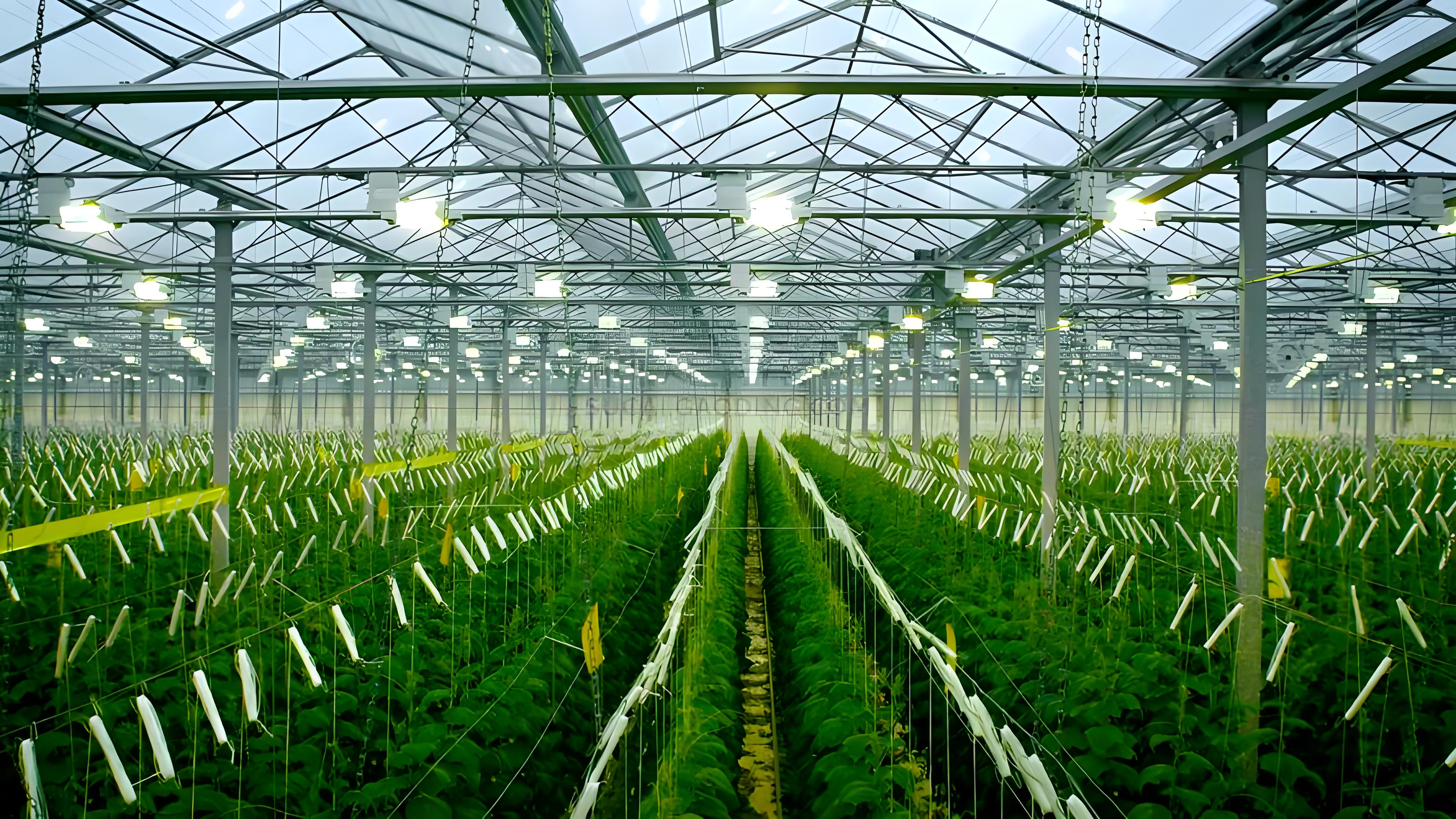 Посадка и разведение теплицы со стальной конструкцией