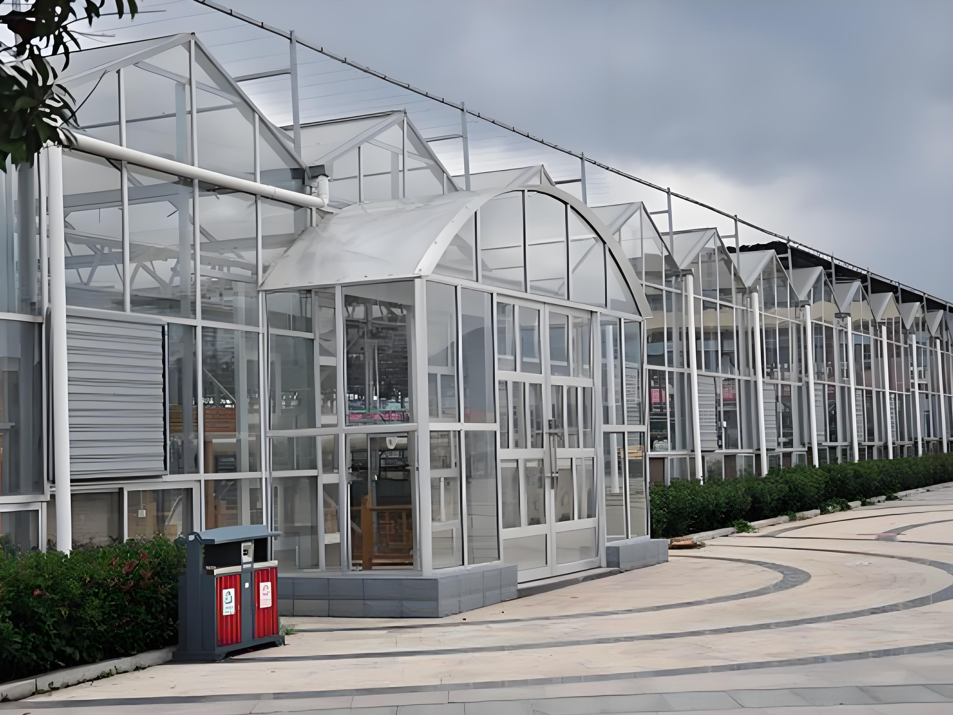 Automated Intelligent Steel Structure Greenhouse