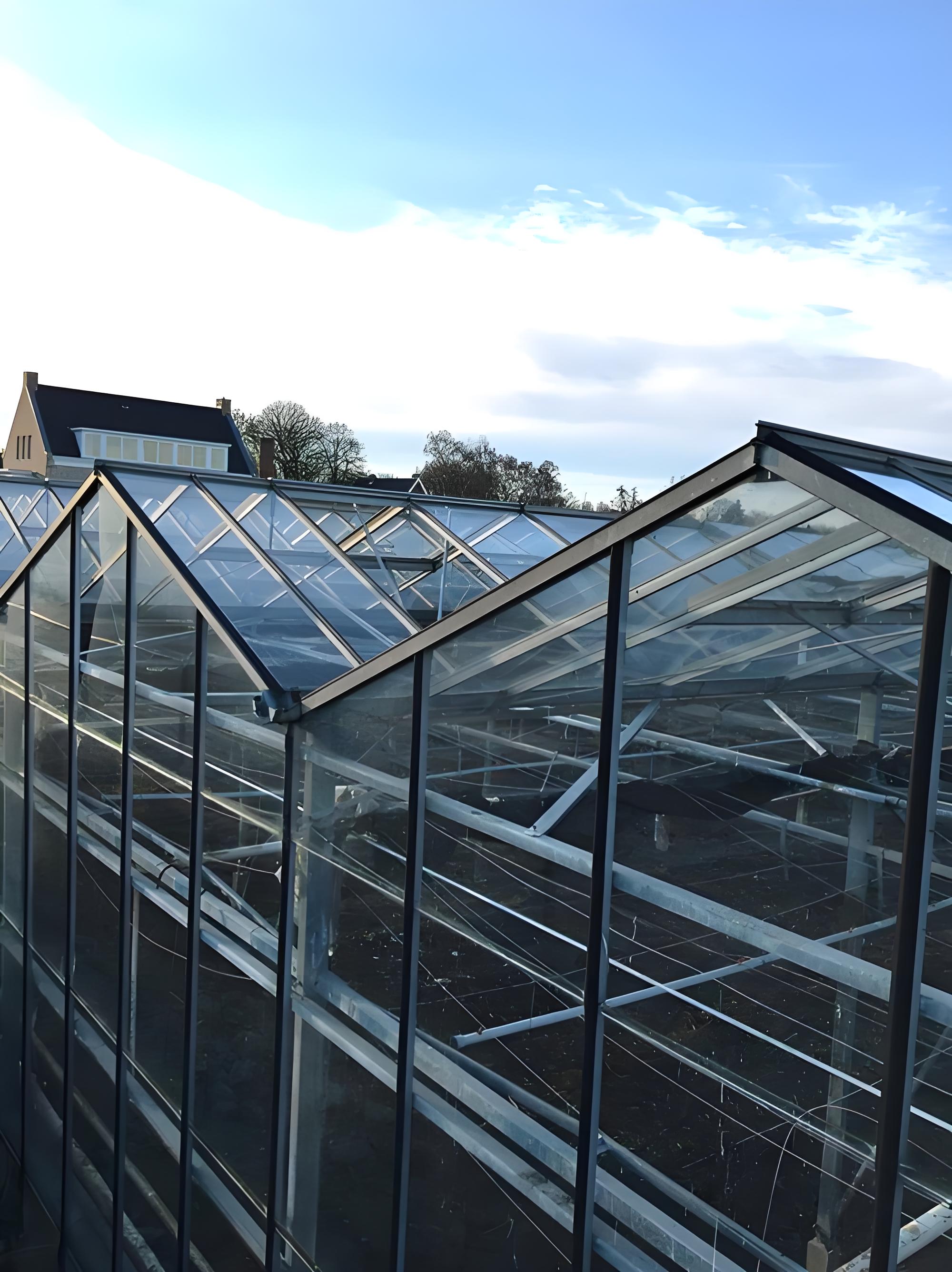 Обзорная теплица из стекловолокна