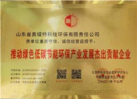 Green and Environmental Protection Enterprise Certificate