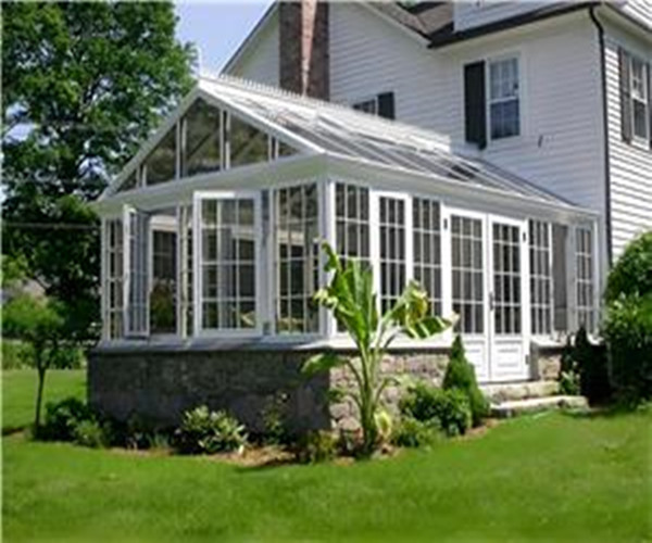 Salle de lumière du soleil à structure métallique pour maison de loisirs