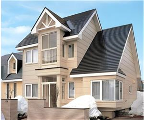 Красивая изолированная легкая стальная вилла собственной постройки