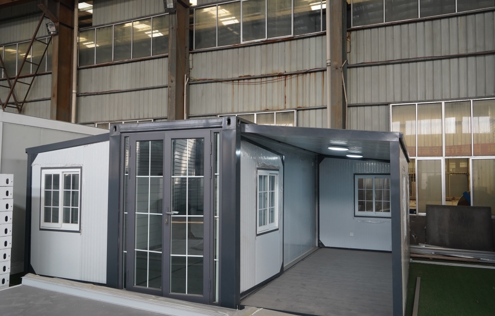 Casas ampliadas producidas para clientes africanos