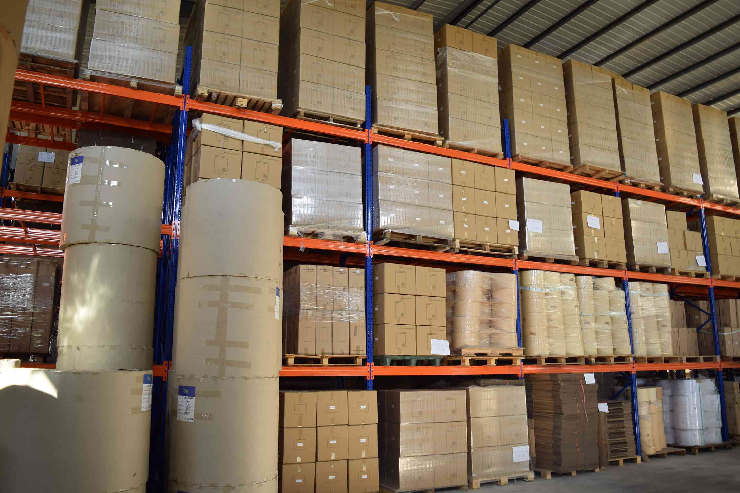 paper making machine warehouse