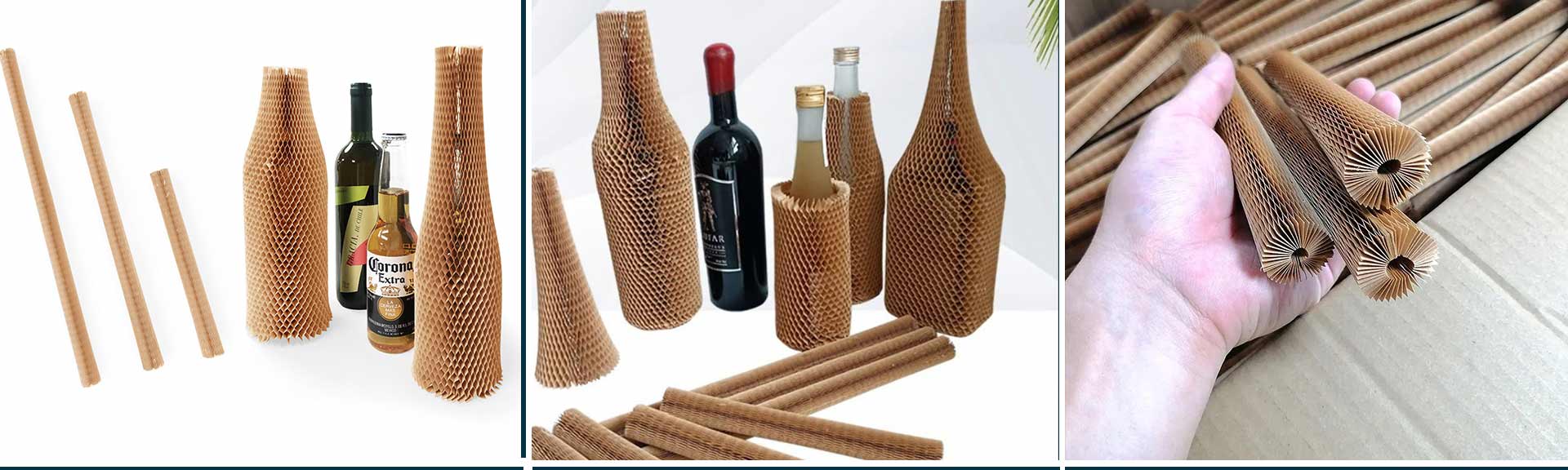 Honeycomb paper packaging