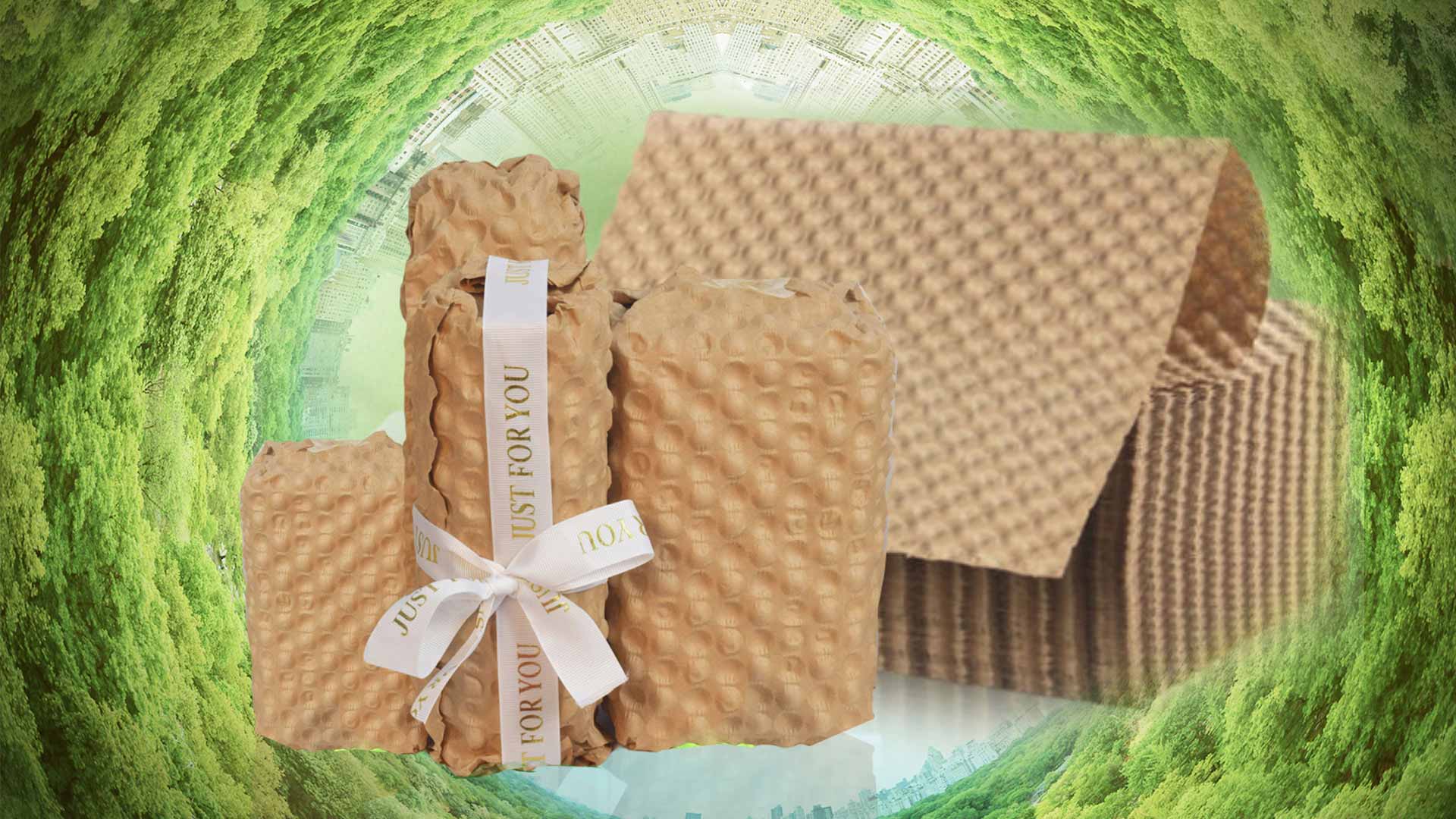 Paper bubble dispenser