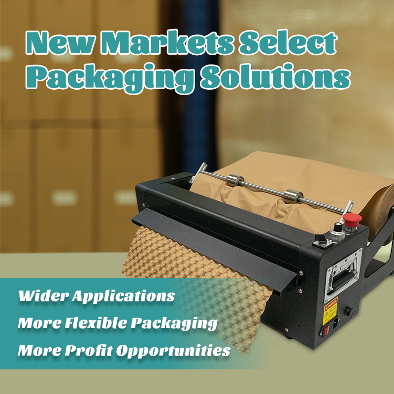 Industrial 500mm Kraft Paper Bubble Wrap Machine