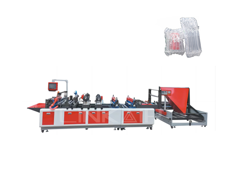 How to use the automatic air column bag making machine?