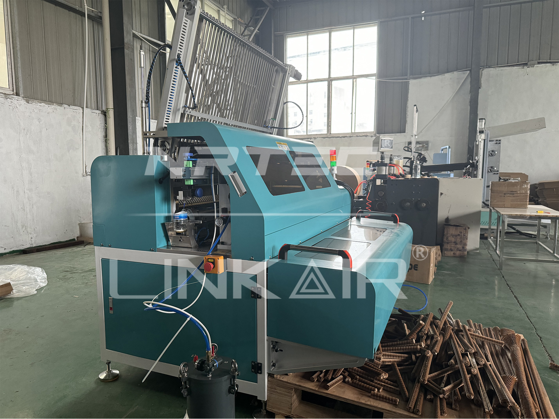 honeycomb paper sleeve making machine honeycomb paper sleeve making machine