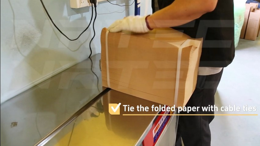 kraft paper folding machine