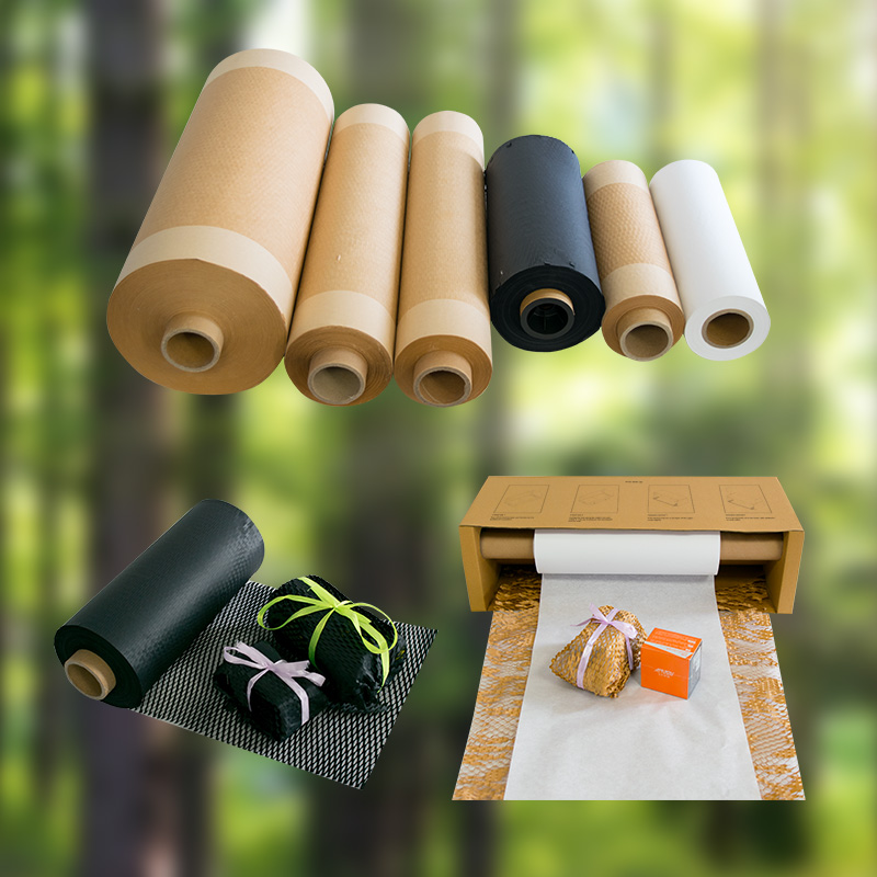 What is honeycomb wrapping paper used for?