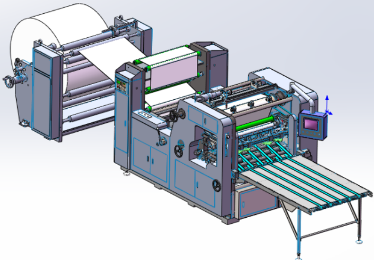 Fanfold Paper Making Machine