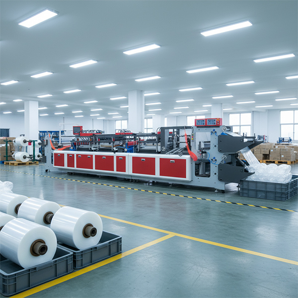 Fully Automatic Air Column Bag Making Machine Production Line | Cushioning Inflatable Bag Production Equipment Manufacturer