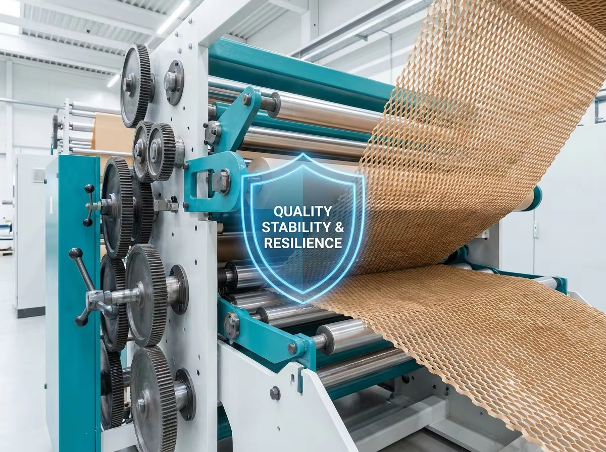 honeycomb packaging paper making machine honeycomb packaging paper making machine