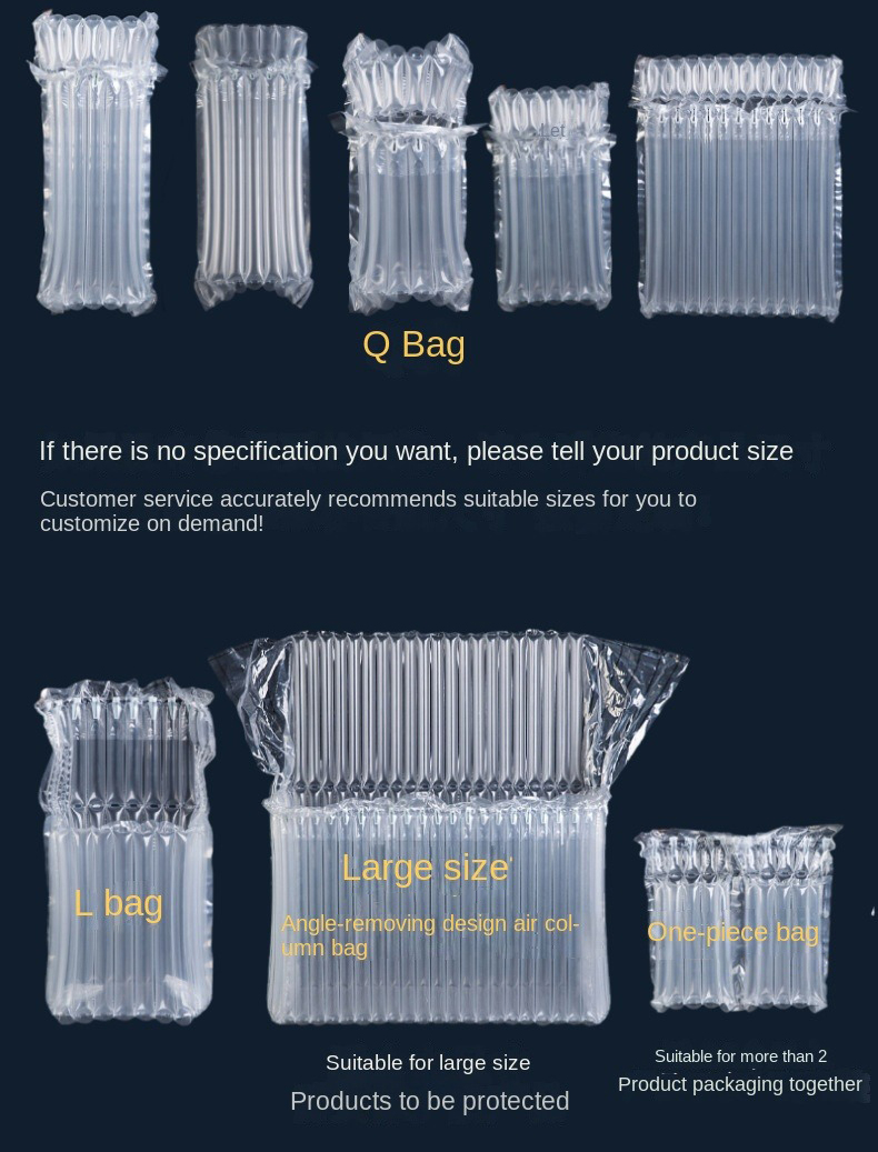 air column cushion bag making machine