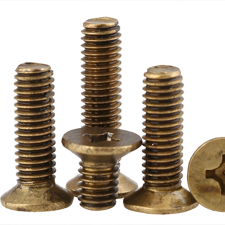 Boulon ovale en cuivre