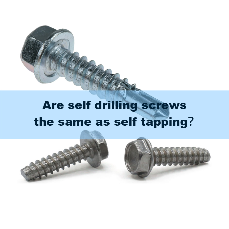 Самосверлящие винты – это то же самое, что и саморезы?