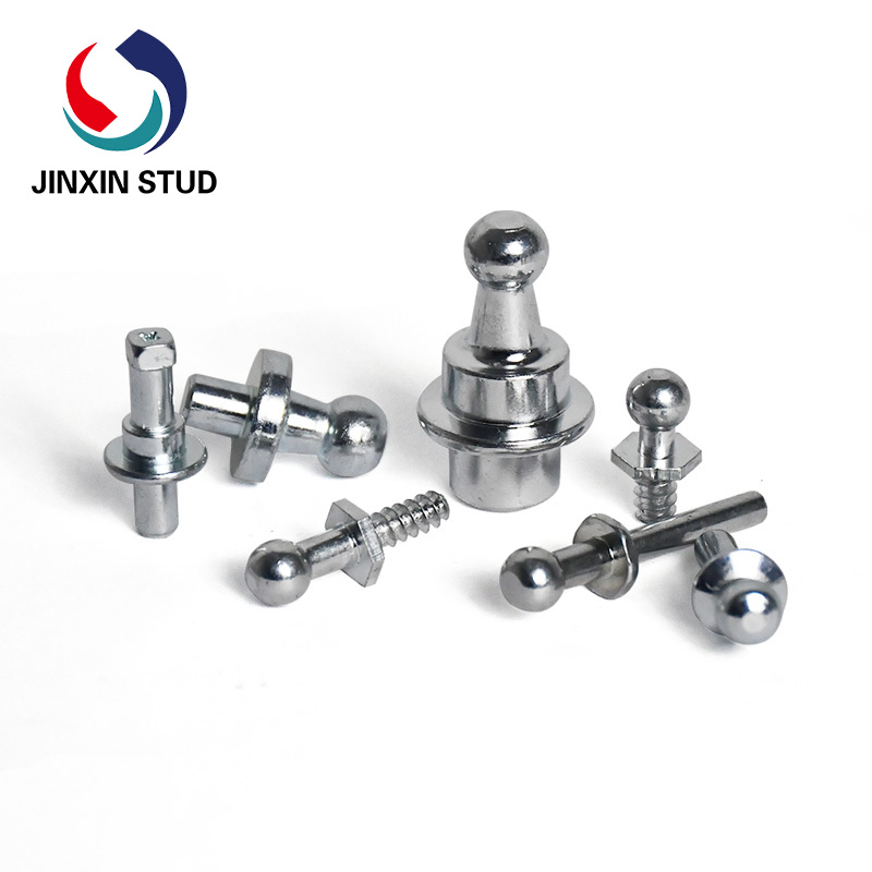 Universal Ball Head Pin | Articulating Joint Screw for Multi-Axis Linkage Connections